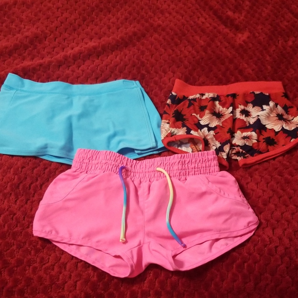 Toddler swimming short and skirt